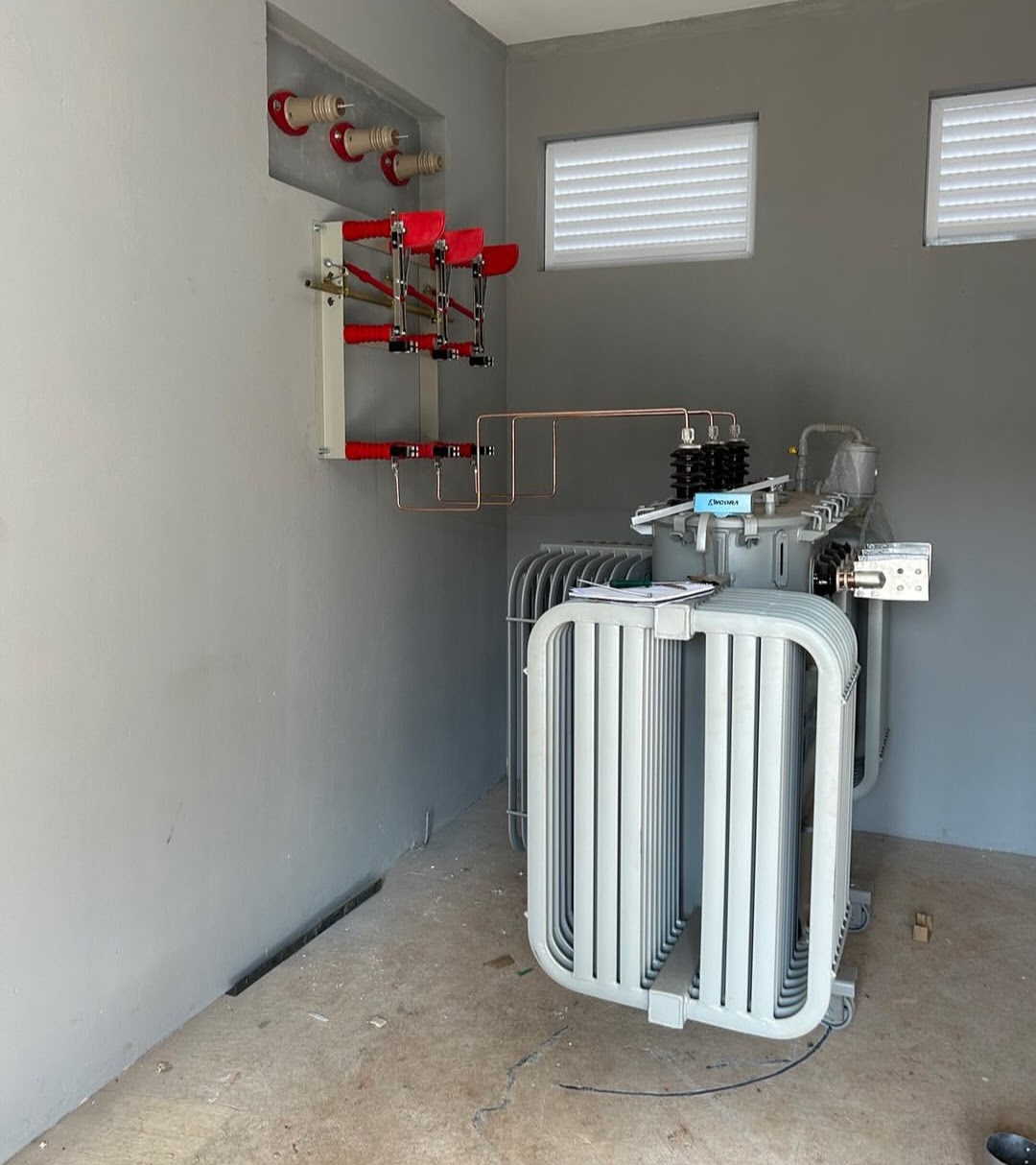 Subestação 500KVA — Transformador